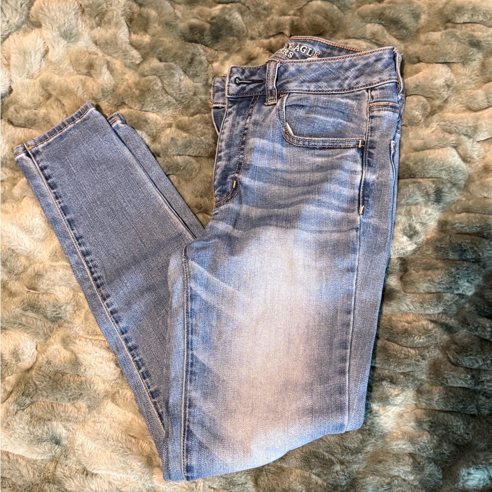 AG Adriano Goldschmied Light Blue Jeggings